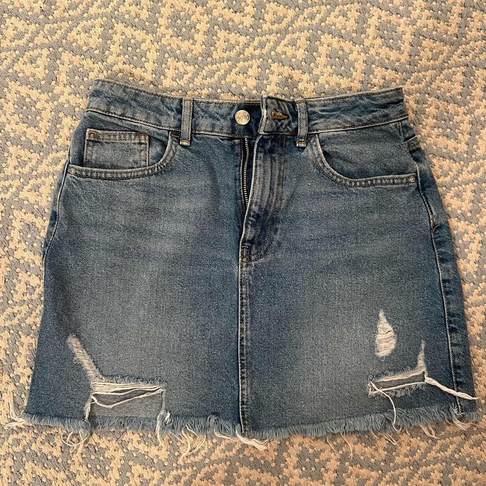 Forever 21 Jean Skirt